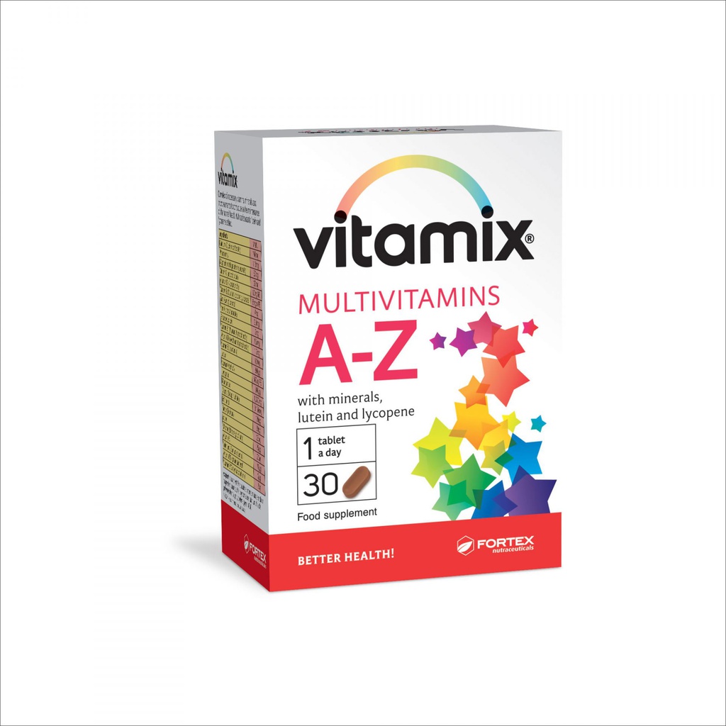 Витамикс Multivitamins A-Z №30 Цахиур төмөр