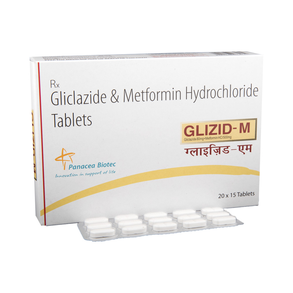 Глизид М 80мг №10 шахмал Ази фарм