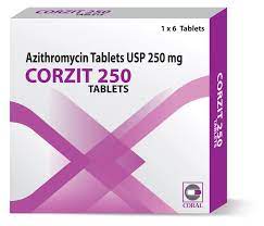 Корзит 250мг №6 бүрхүүлтэй шахмал Саба трэйд