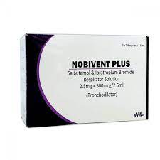 Нобивент плюс 2.5мг-500мкг/2.5мл №7 хөвмөл Чин баян