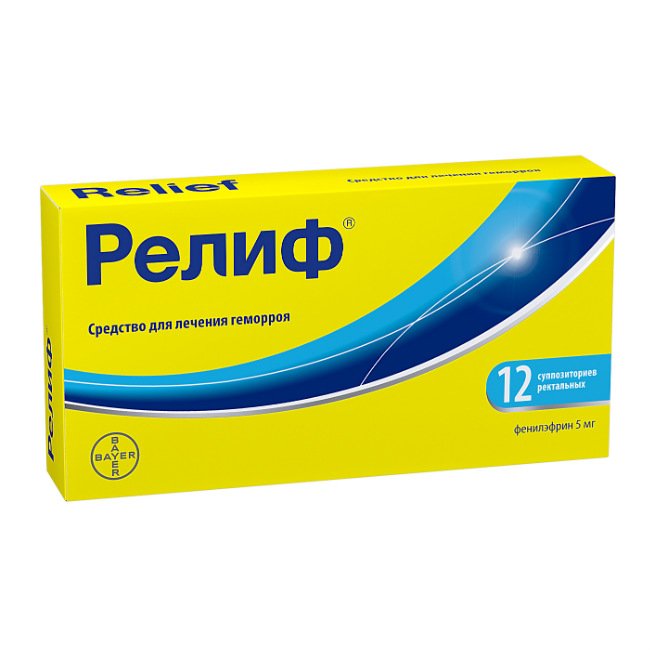 Релиф №12 шулуун гэдэсний лаа Bayer Consumer