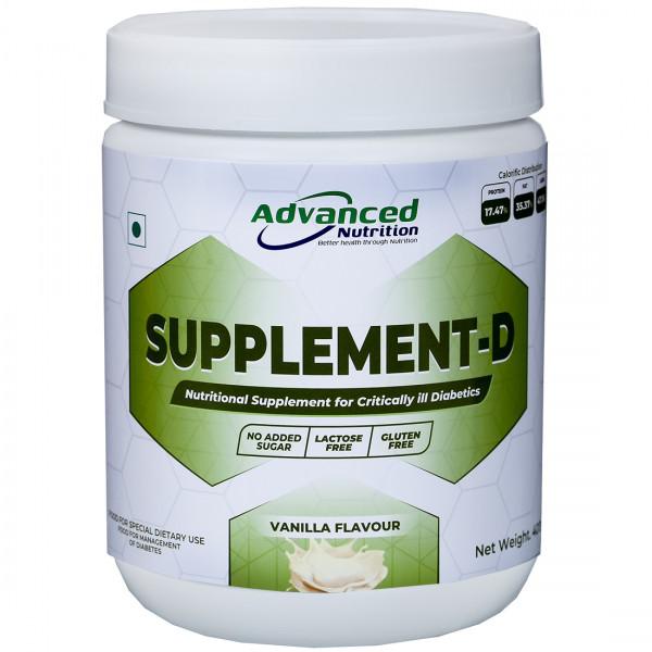 Дээж Биологийн идэвхт бүтээгдэхүүн Саплмент ди D VF 400гр савтай жин 570гр чихрийн шижин болон хүнд хэлбэрийн RP International (IND)